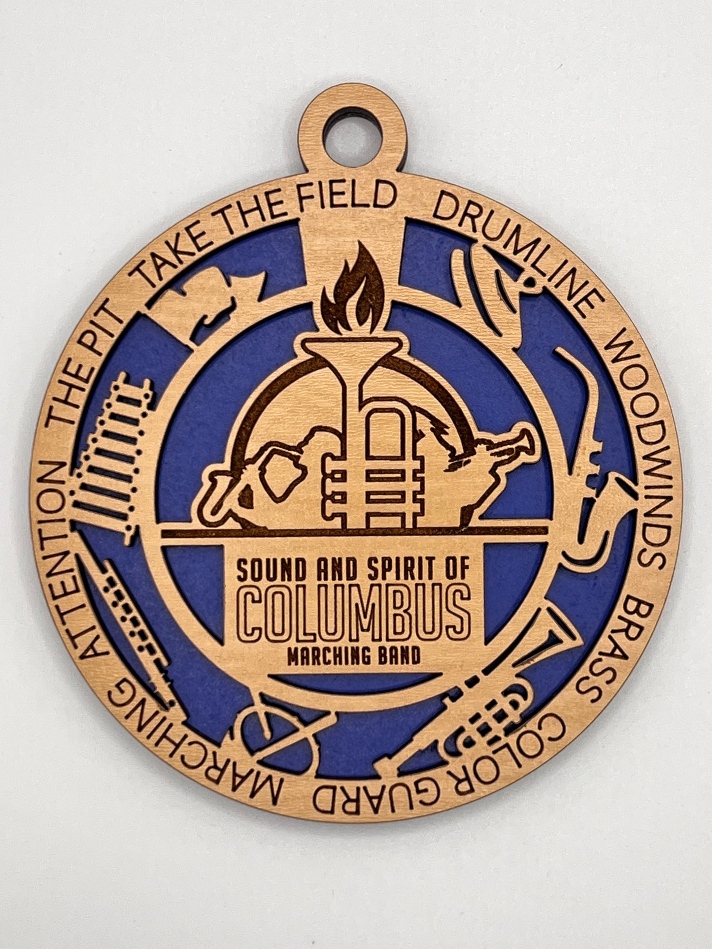 Sound & Spirit Logo Ornament (Outer words, NO YEAR)
